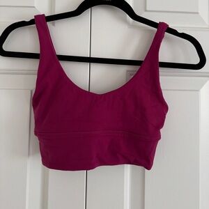 lululemon athletica Magenta Sports Bra